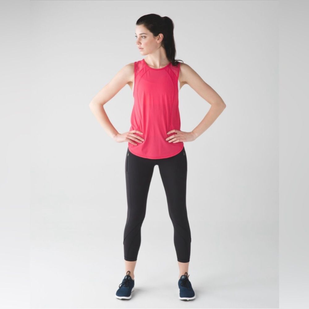 Lululemon Sculpt Tank Boom Juice Size 8